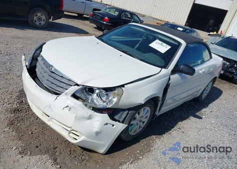 2008 Chrysler Sebring из США, поврежденный, VIN 1C3LC45K78N140328